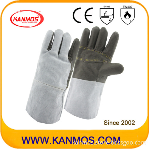 Furniture Leather Safety Welding Work Gloves (11129)